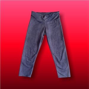 Running skirts capris denim with zipper pocket in back for gel and key